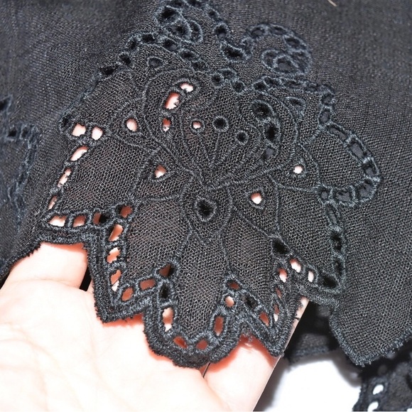 COPY - ZARA black romper jumpsuit with top stitching size extra size - Picture 6 of 12